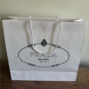 Prada shopping bag